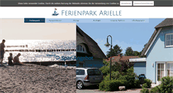 Desktop Screenshot of ferienpark-arielle.de